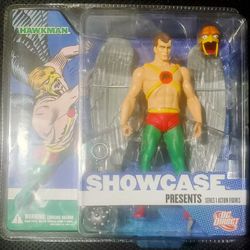 2008 HAWKMAN 7” Action Figure DC Direct Toys Showcase Presents Series SEALED!