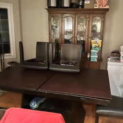 Dark Brown Table 