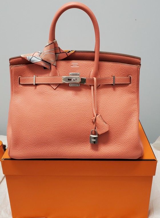 Birkin 35  Taurillion Clemence Hermes