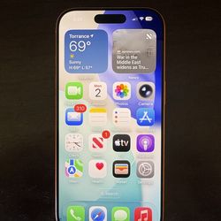 iPhone 17 pro like new AT&T AND CRICKET only