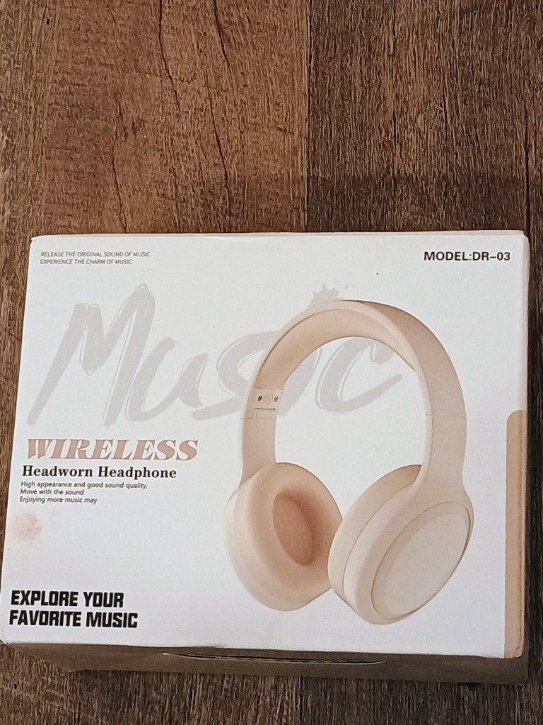 Wireless Headphones Brand New Just Got The Package Still In Box Great Condition
