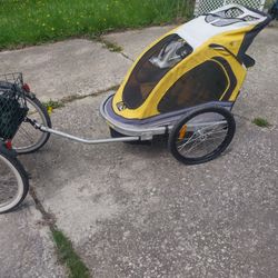 Bike Cart Trailer Was Over 300 New Rickshaw 