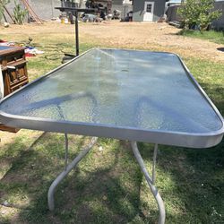 Rectangle Patio Table