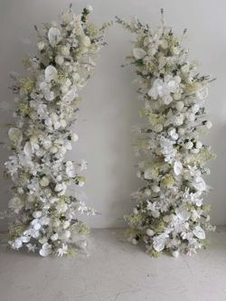 Flower arch with stand