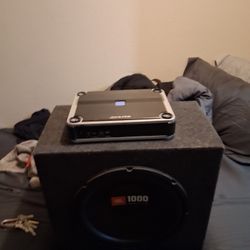 Alpine With JBL 1000WATT SUB WOOPHER