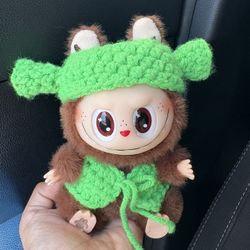 Labubu Shrek Crotchet Outfit