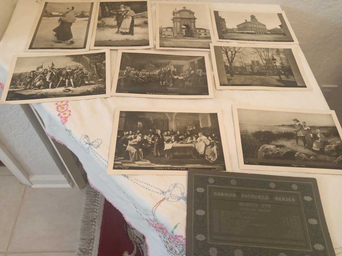 Vintage Cosmos Pictures American History Series FFF