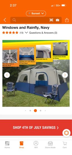 Camping tent