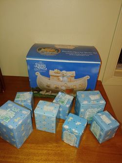 Precious Moments Noah's Ark complete set