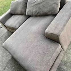 Small Gray Sectional 