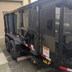 Dump Trailer 21 Big Tex 
14LP 