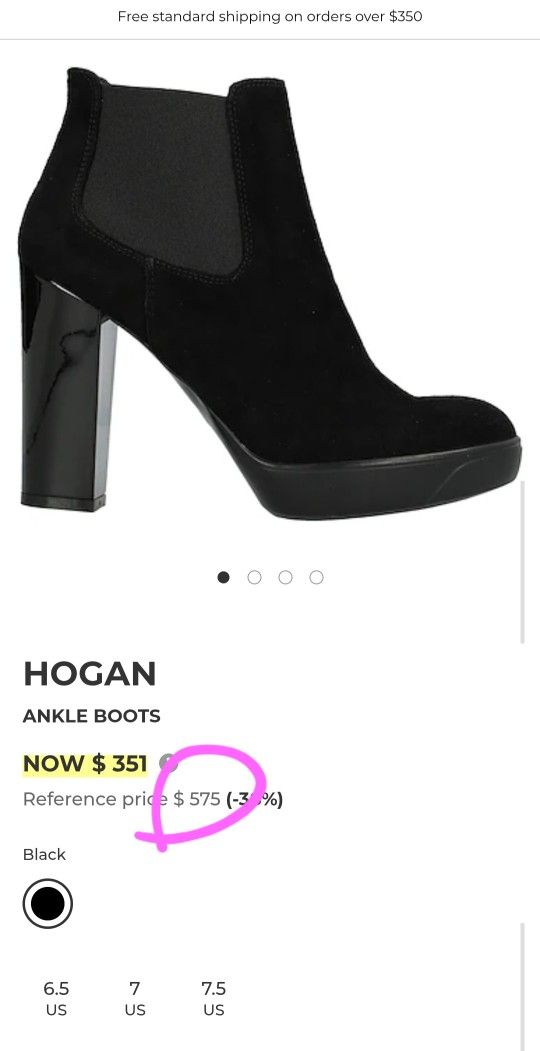 Hogan Black Boots