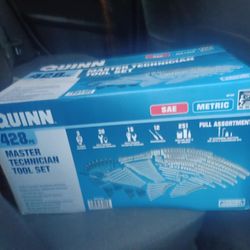 Quinn 428 Peice Sae&metric Tool Set 