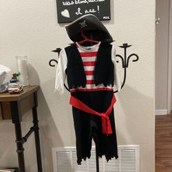 Kids Pirate Halloween Costume 
