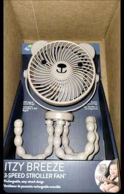 Itzy Breeze 3-Speed Stroller Fan