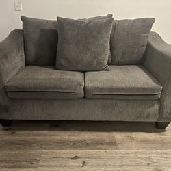 Gray Medium Gently Used Couch 