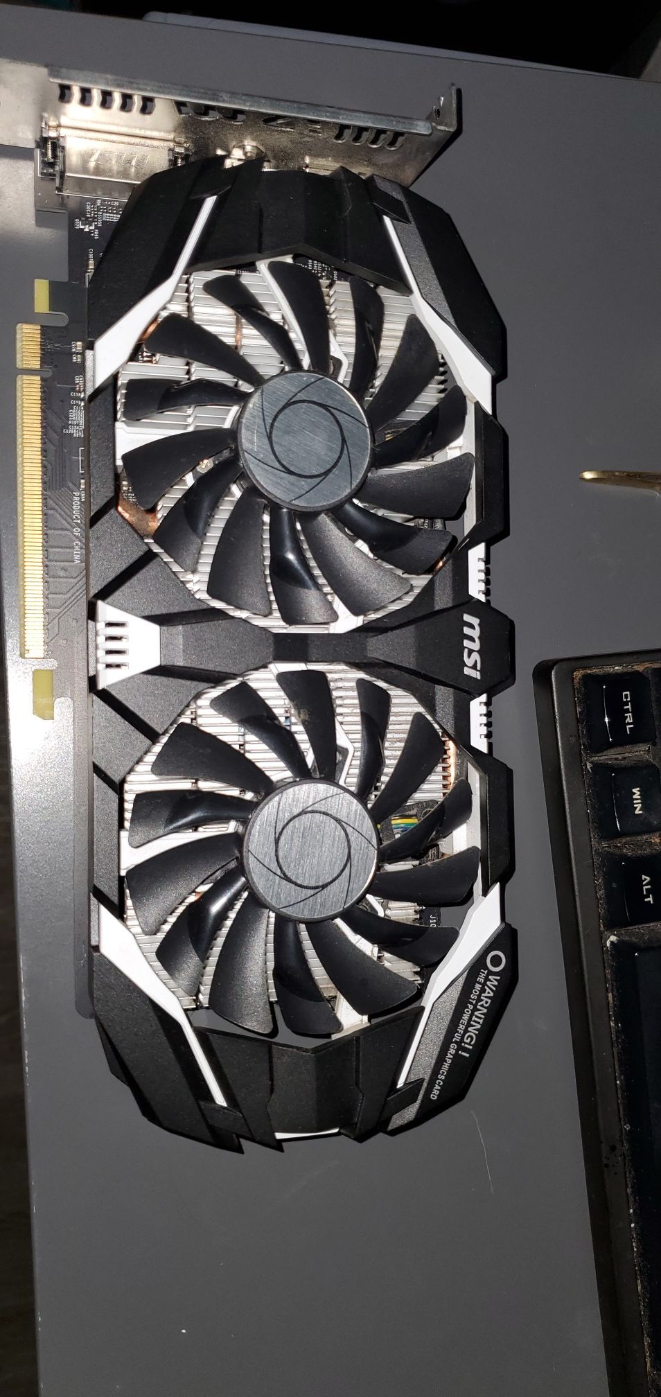 Msi geforce gtx 1060 3gb oc