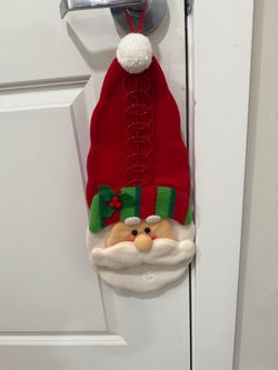 Door hanging Santa- 8 inches