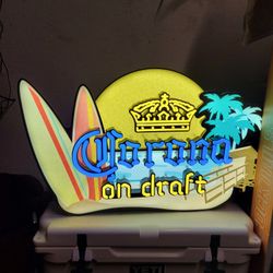 Corona LED NEON Light - Brand New!