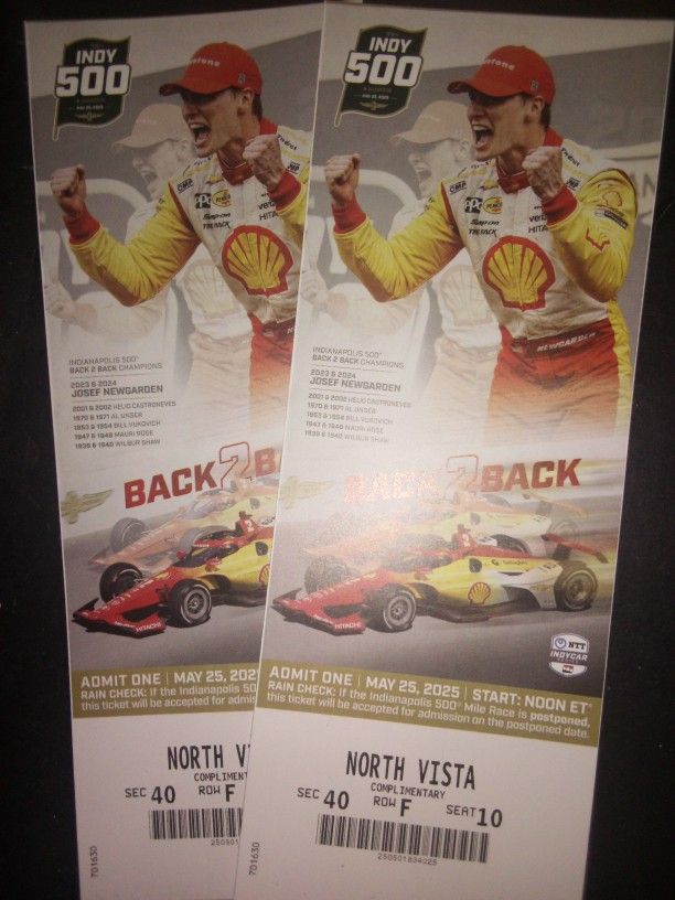 Race Day Tickets