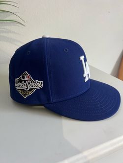 NE LA Dodgers Championship Hat size 7-1/8