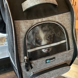 Dog Back Pack Only Used Once! 