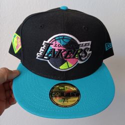 7 3/4 Los Angeles Lakers New Era 59FIFTY Fitted Hat
