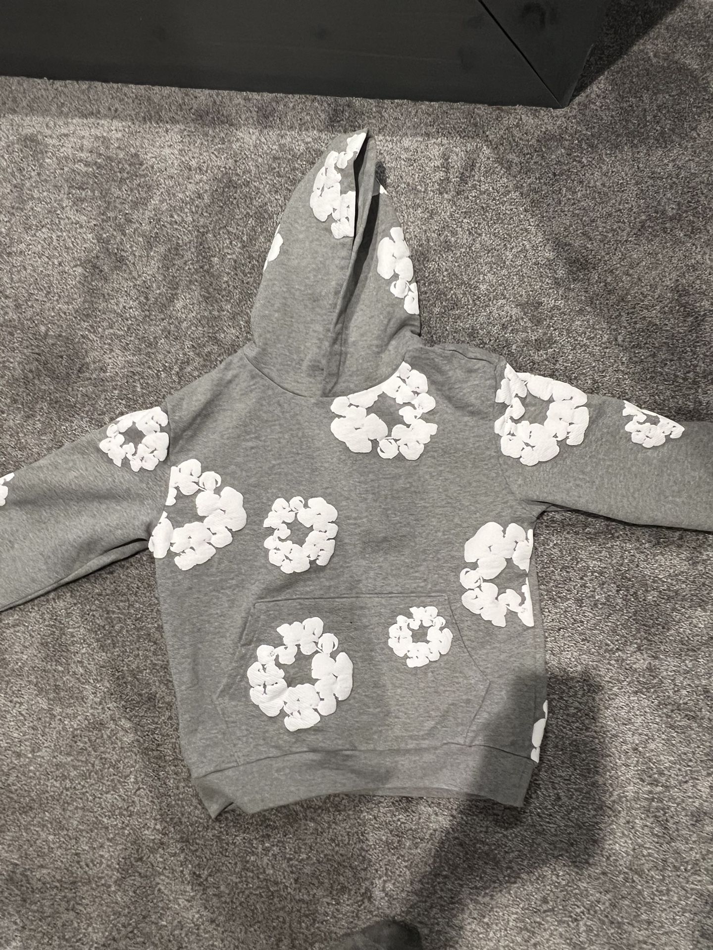 Denim tears hoodie grey size S