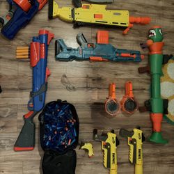 Nerf Guns  - large lot for sale 