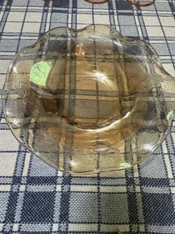 Vintage Jeanette Depression Glass Serving Bowl