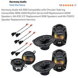 Harmony car audio speakers new in box
