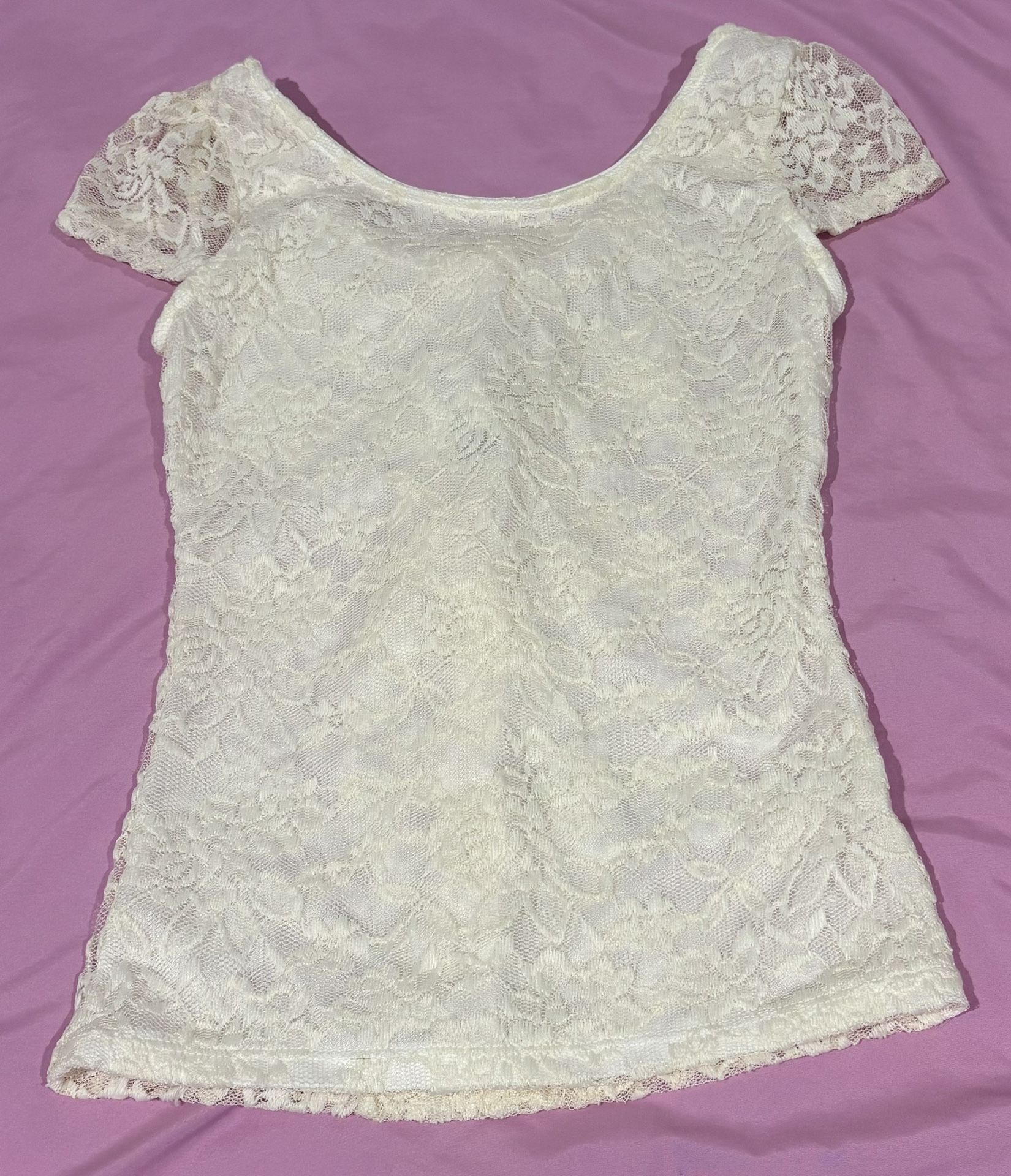 New Lace Top Size S