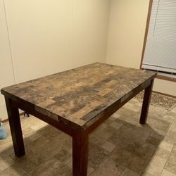 Faux Marble Table Top