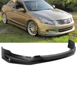 Fits 08-10 Honda Accord 4 Door Mugen PU Front Bumper Lip