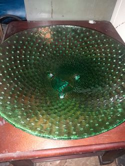 Glass Fruit Bowl