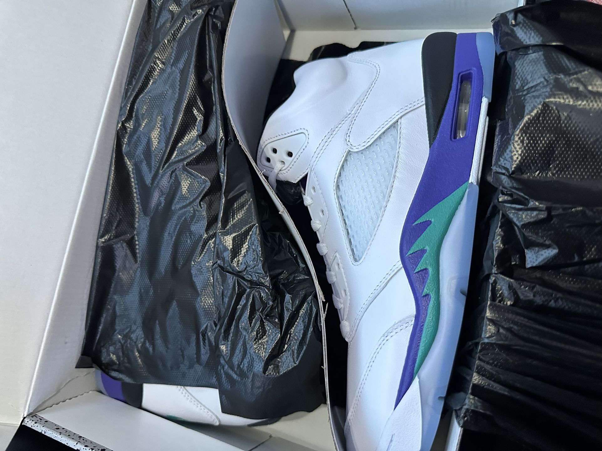 Jordan 5 grapes 11.5