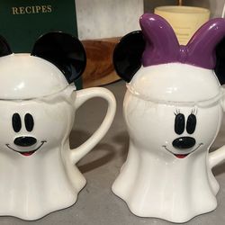 Mickey And Minnie Mug Set