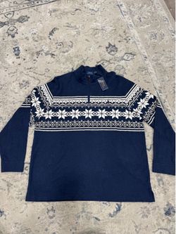 Polo Ralph Lauren Sweater Mens Pullover Winter 2XL New With Tags