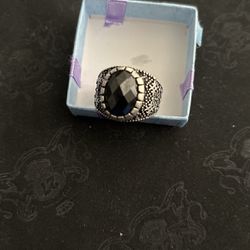 Sterling Silver Men’s Ring Size 11