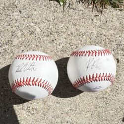 Detroit Tigers autographed Baseballs 