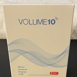 Volume 10 Air Conduction Rechargeable Hearing Aids