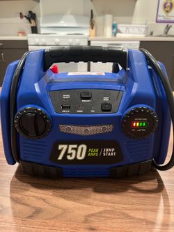 Portable jump starter and power station