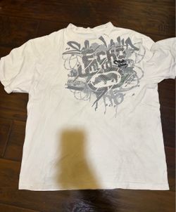 Ecko Unltd White Graphic T-Shirt