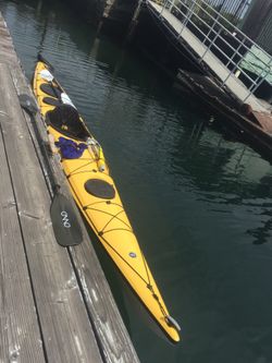 Professional Tsunami 165 Pro Fiberglass Wilderness Systems Kayak