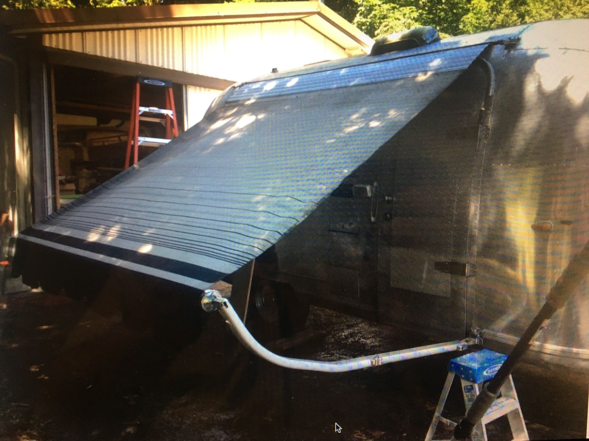 1964 Airstream awning 