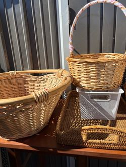 Assorted Wicker Baskets