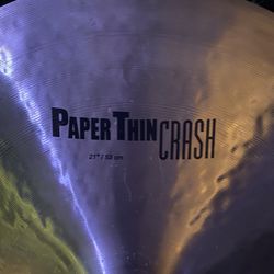 21 Brand New Paper Thin Zildjian K Crash Cymbal 