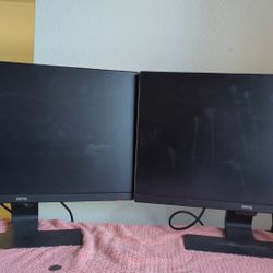 For Sale: 2 BenQ 24-inch Monitors
