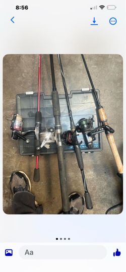 Fishing Rod and Reel Combo Lot