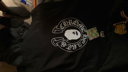 Crome hearts x bape collab